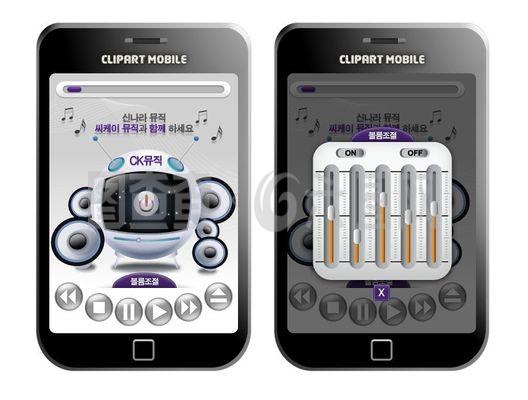 機器電視手機版網頁psd模板